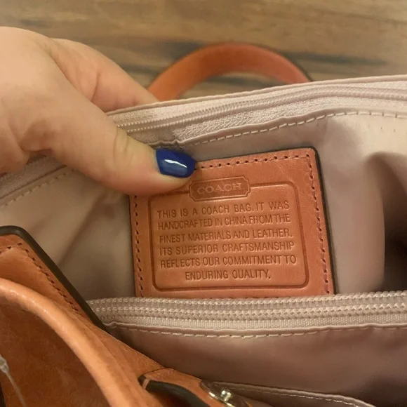 NWT Coach Poppy Colored Handbag - Picture 3 of 9